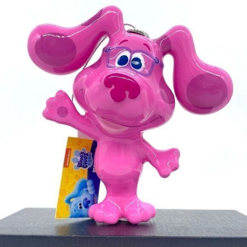 Blue's Clues Magenta Decoupage Ornament New